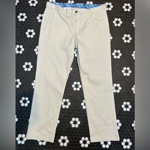 Tommy Bahama Boracay Flat-Front Chino Pants Spray Men’s 36x30 Cotton Tencel